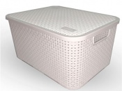 CESTO PLAST.16L RATTAN 069/B NITRON